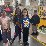 Students designed posters and displayed them on school walls.