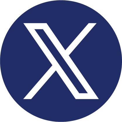 Twitter X logo icon