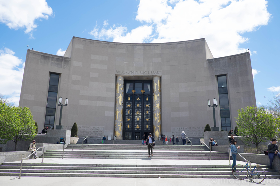Exterior photo of Brooklyn Public Library's flagship Central Library