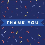 A graphic with 'thank you' written for Teacher Appreciation Week