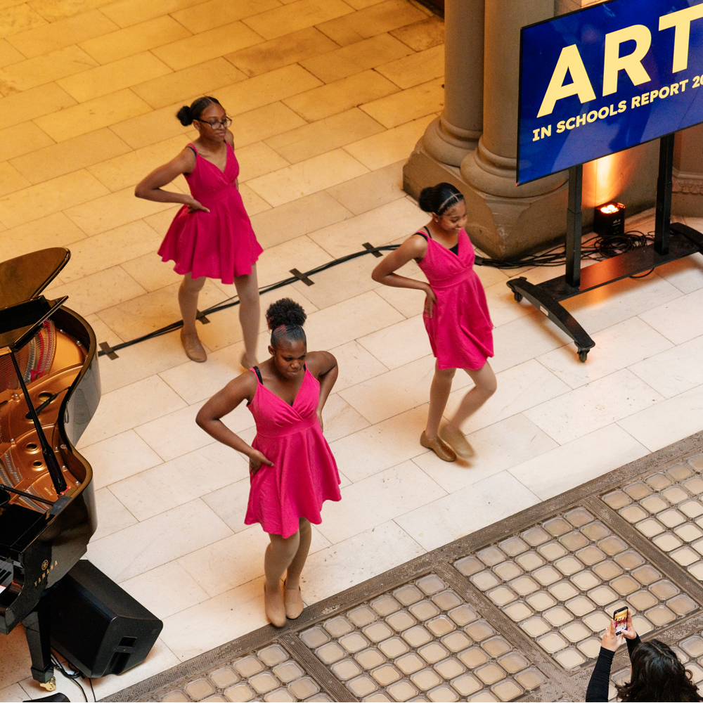 Balcony View of Front of Dancers (Arts Report Showcase 2025)