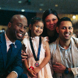 Chancellor with Student and Their Family (Soapbox NYC 2026)