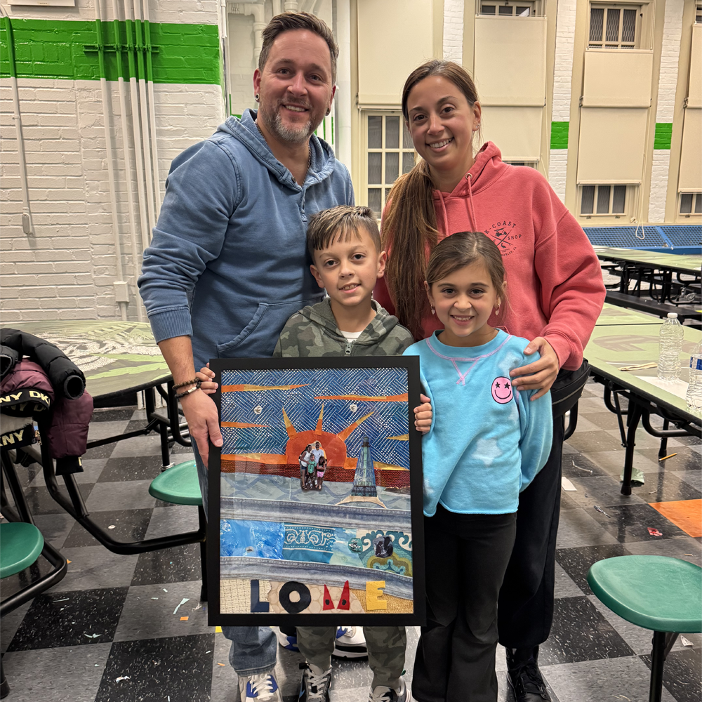 Poster featuring Upcycled Materials (Climate Action Day R029)