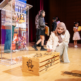 Student Signing Soapbox (SoapboxNYC 2026)