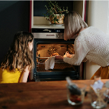 Woman and young girl.