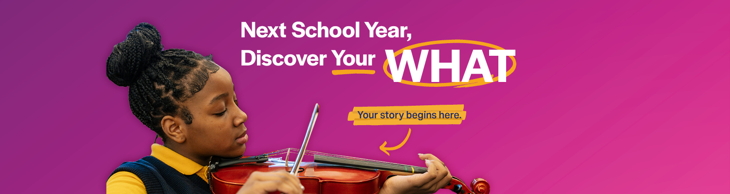 NYCPS-Web-Header-MS-Pink girl plays violin
